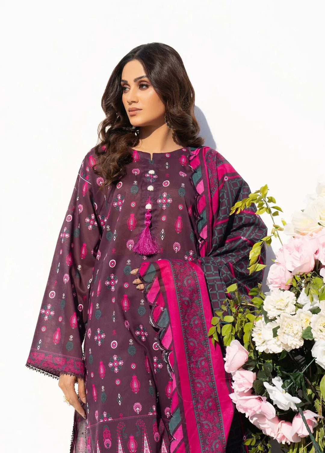 Salina by Regalia Textiles Printed Lawn Suits Unstitched 3 Piece RGT25SP D-03 - Summer Collection