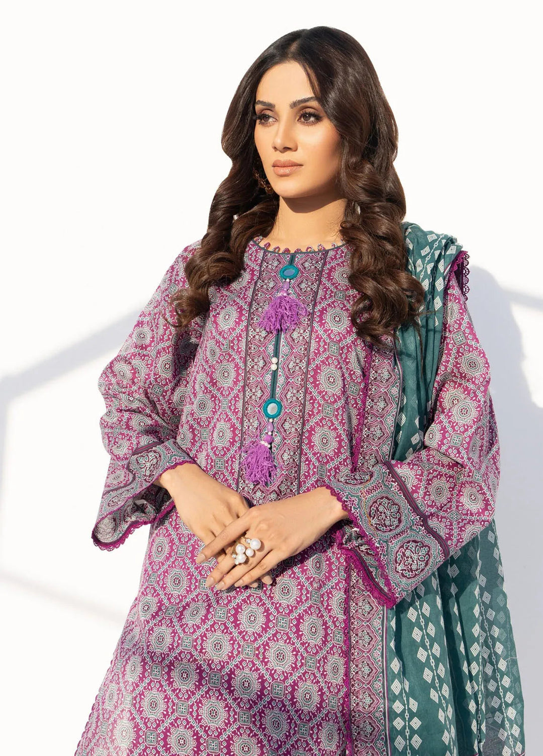 Salina by Regalia Textiles Printed Lawn Suits Unstitched 3 Piece RGT25SP D-05 - Summer Collection