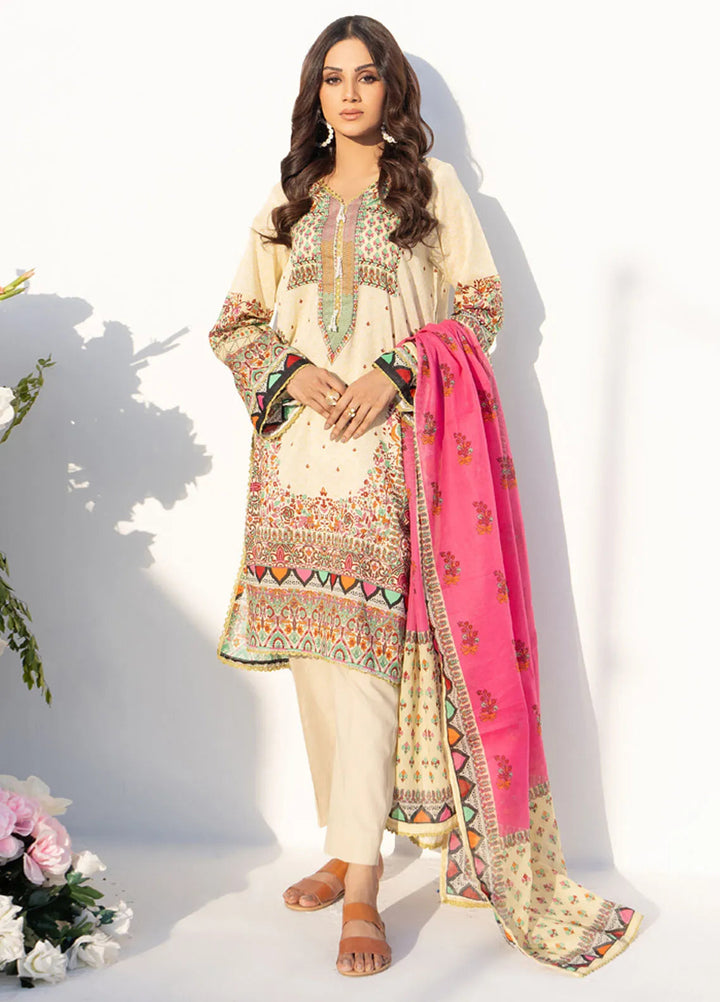 Salina by Regalia Textiles Printed Lawn Suits Unstitched 3 Piece RGT25SP D-07 - Summer Collection