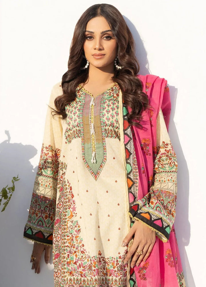 Salina by Regalia Textiles Printed Lawn Suits Unstitched 3 Piece RGT25SP D-07 - Summer Collection