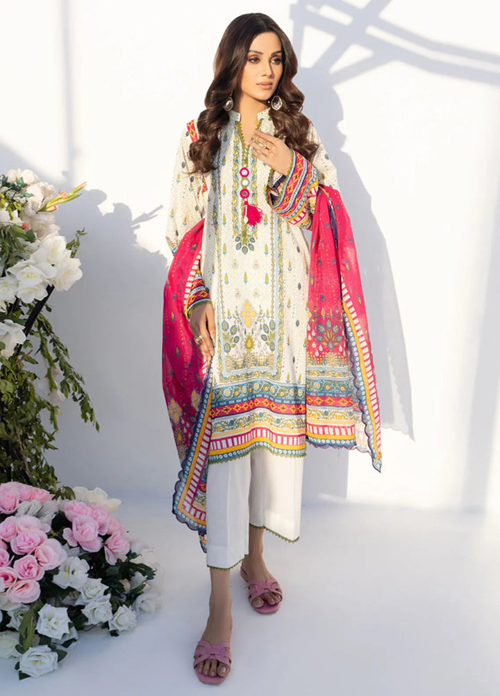 Salina by Regalia Textiles Printed Lawn Suits Unstitched 3 Piece RGT25SP D-08 - Summer Collection