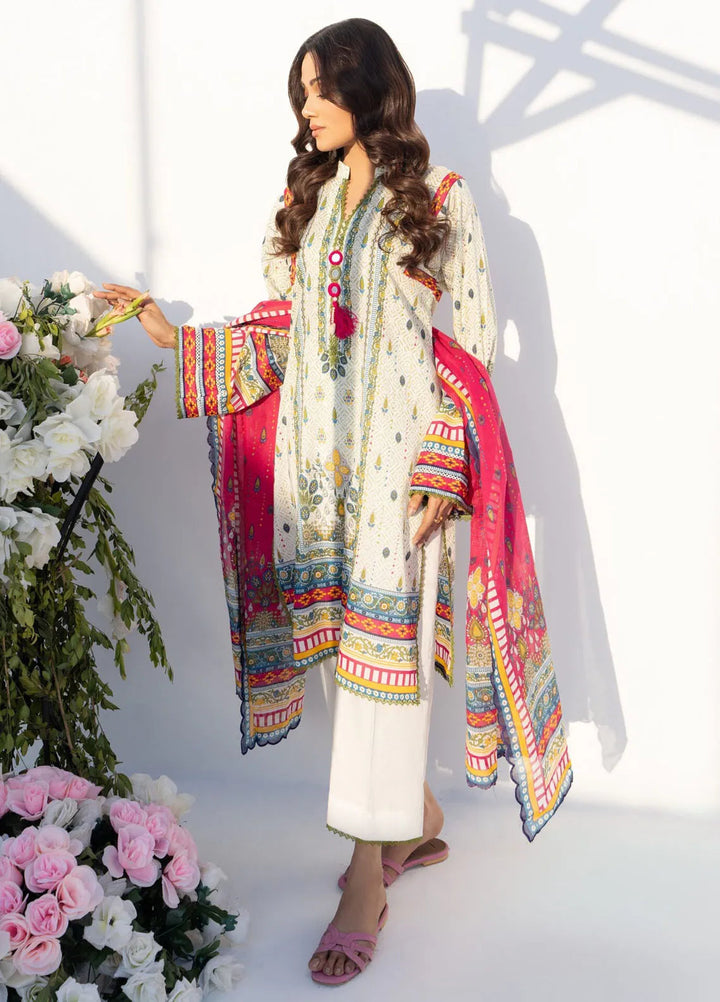 Salina by Regalia Textiles Printed Lawn Suits Unstitched 3 Piece RGT25SP D-08 - Summer Collection