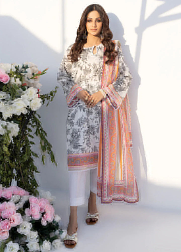 Salina by Regalia Textiles Printed Lawn Suits Unstitched 3 Piece RGT25SP D-09 - Summer Collection