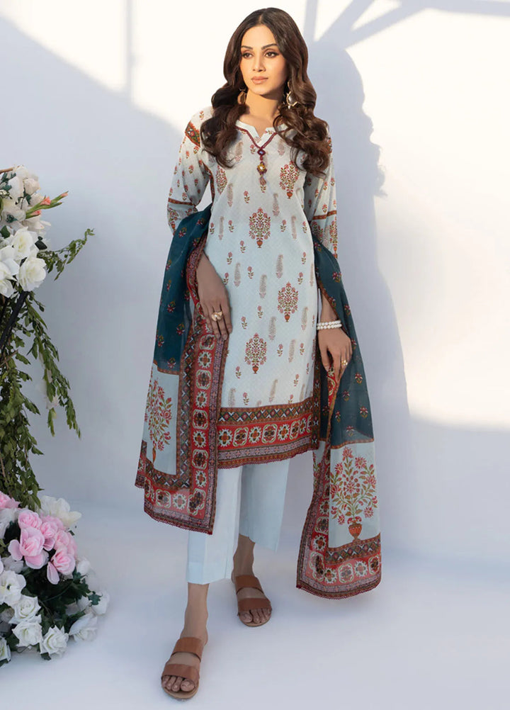 Salina by Regalia Textiles Printed Lawn Suits Unstitched 3 Piece RGT25SP D-10 - Summer Collection