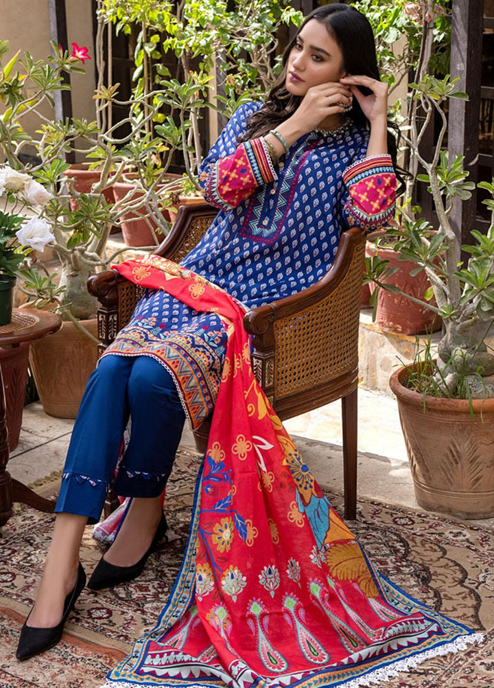 Salina by Regalia Textiles Printed Lawn Suits Unstitched 3 Piece SRTLV822 02 - Summer Collection