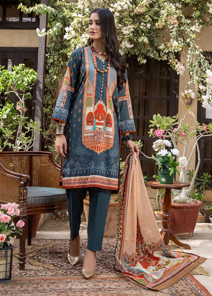 Salina by Regalia Textiles Printed Lawn Suits Unstitched 3 Piece SRTLV822 03 - Summer Collection