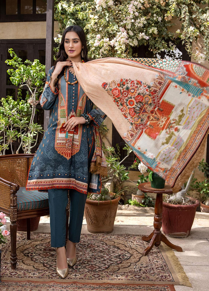 Salina by Regalia Textiles Printed Lawn Suits Unstitched 3 Piece SRTLV822 03 - Summer Collection