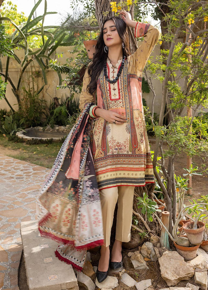 Salina by Regalia Textiles Printed Lawn Suits Unstitched 3 Piece SRTLV822 05 - Summer Collection