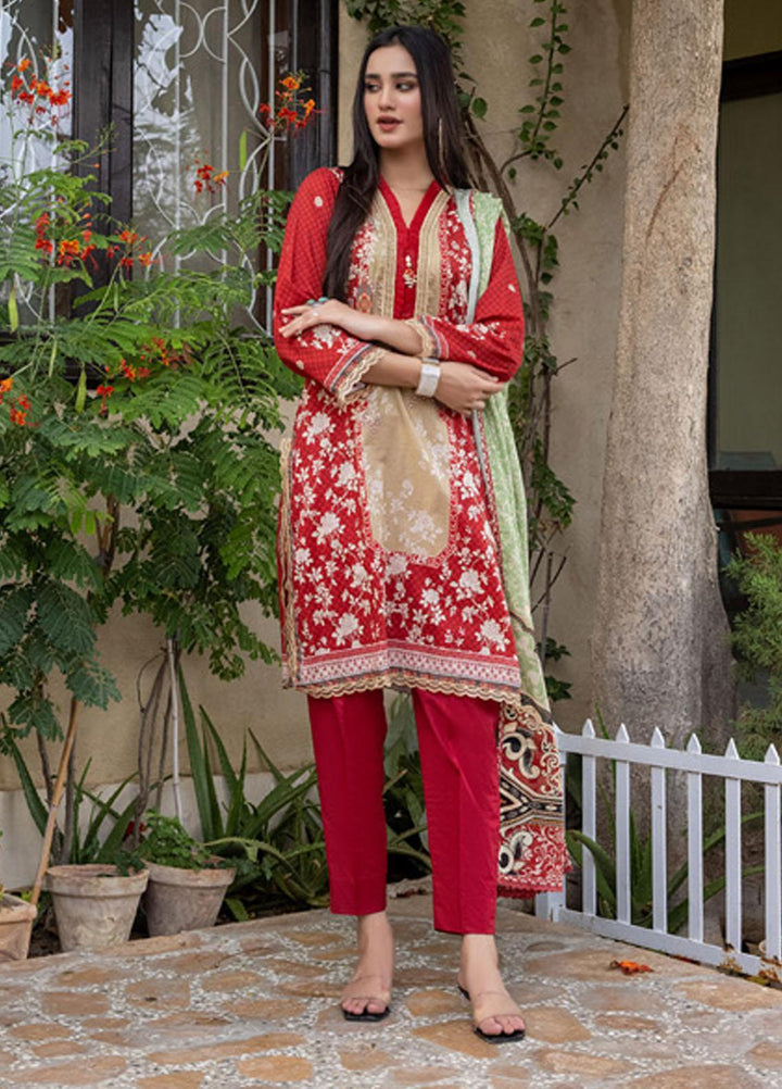 Salina by Regalia Textiles Printed Lawn Suits Unstitched 3 Piece SRTLV822 08 - Summer Collection