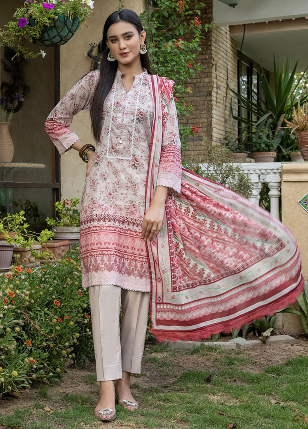 Salina by Regalia Textiles Printed Lawn Suits Unstitched 3 Piece SRTLV822 09 - Summer Collection
