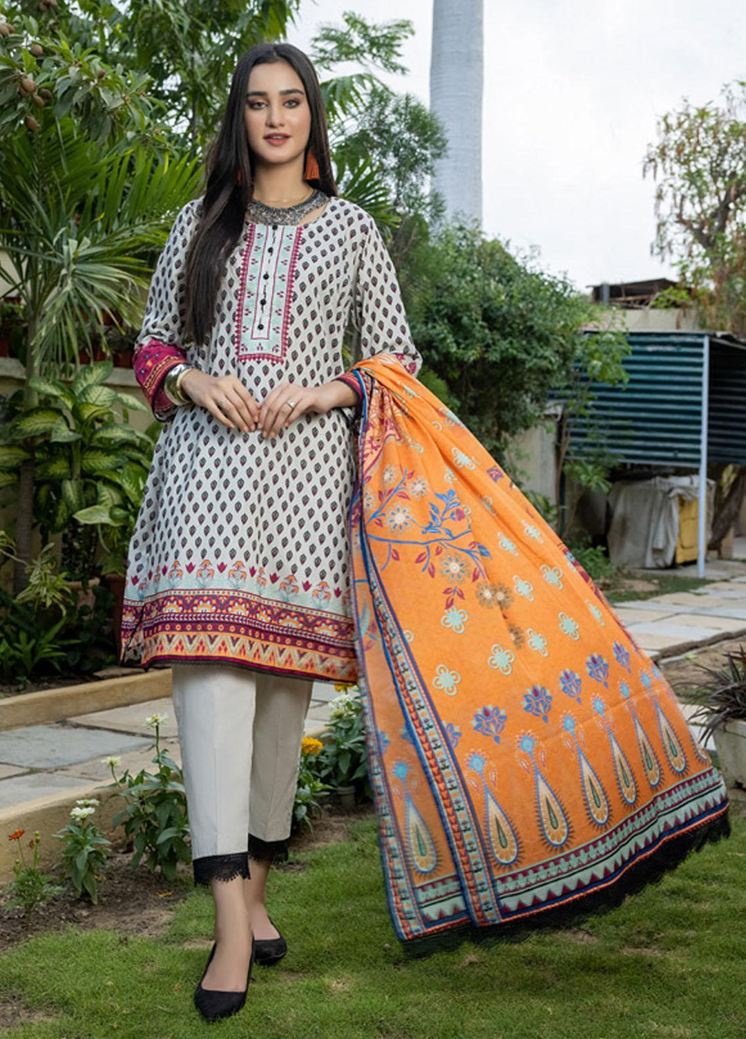 Salina by Regalia Textiles Printed Lawn Suits Unstitched 3 Piece SRTLV822 10 - Summer Collection
