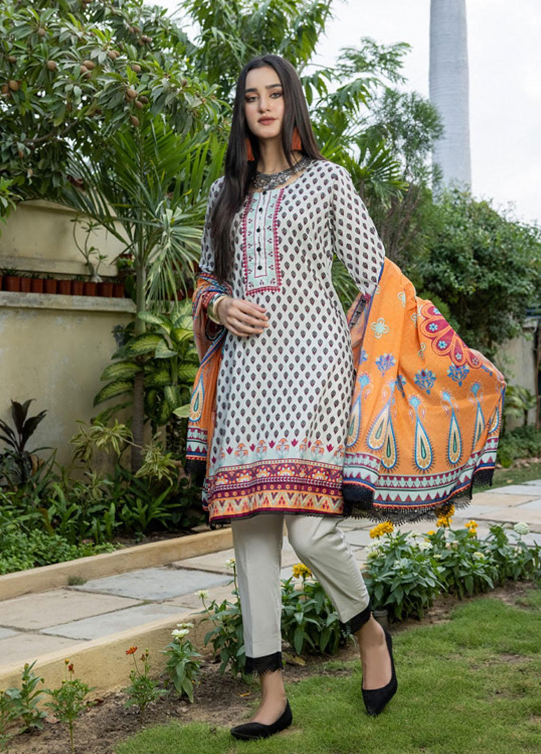 Salina by Regalia Textiles Printed Lawn Suits Unstitched 3 Piece SRTLV822 10 - Summer Collection