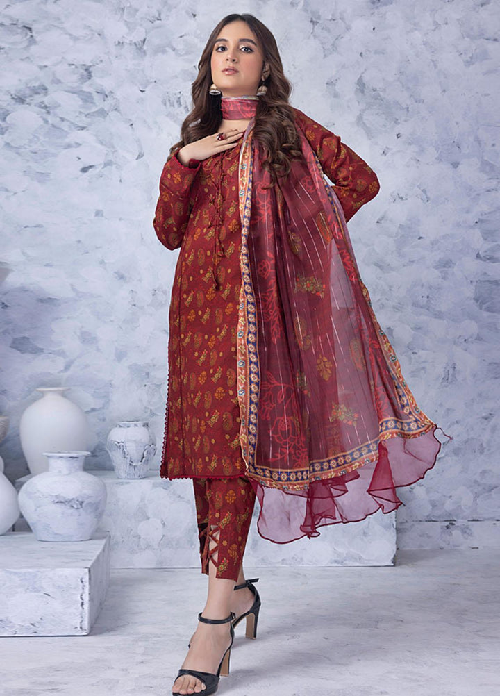 Salina By Regalia Textiles Printed Lawn Suits Unstitched 3 Piece RGT23SSZ D-01 - Summer Collection