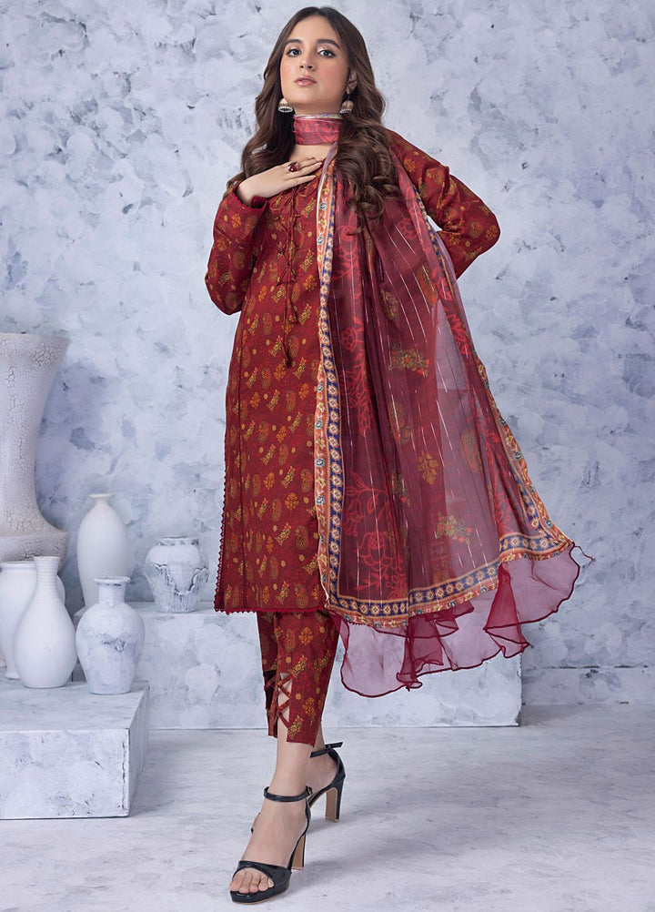 Salina By Regalia Textiles Printed Lawn Suits Unstitched 3 Piece RGT23SSZ D-01 - Summer Collection