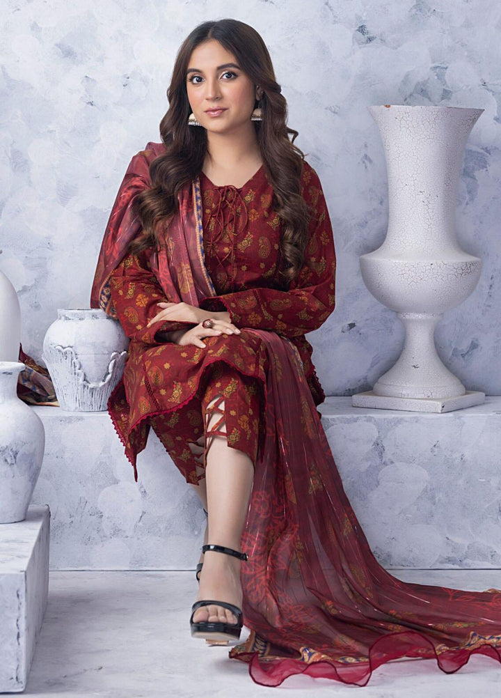 Salina By Regalia Textiles Printed Lawn Suits Unstitched 3 Piece RGT23SSZ D-01 - Summer Collection