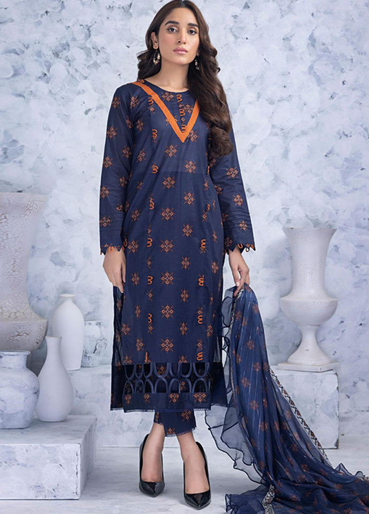 Salina By Regalia Textiles Printed Lawn Suits Unstitched 3 Piece RGT23SSZ D-04 - Summer Collection