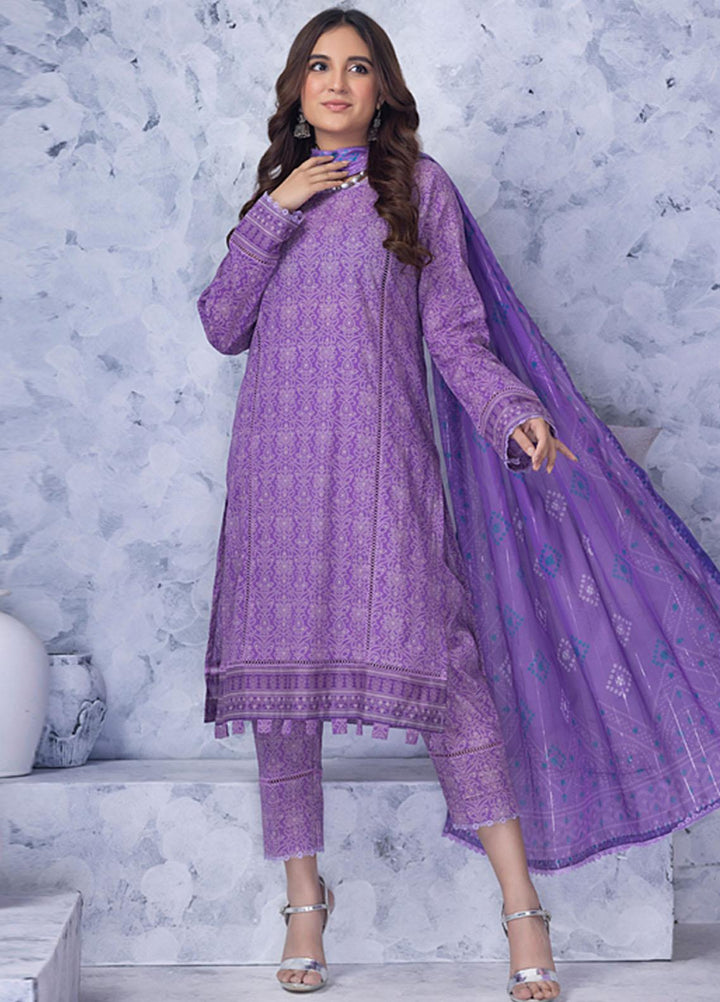 Salina By Regalia Textiles Printed Lawn Suits Unstitched 3 Piece RGT23SSZ D-06 - Summer Collection