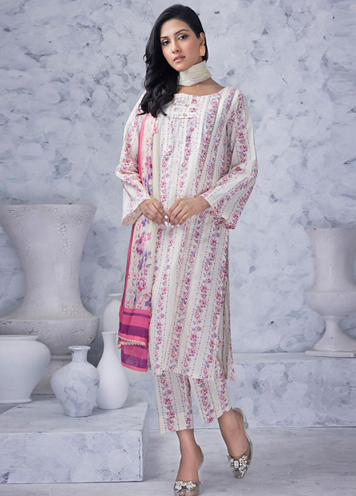 Salina By Regalia Textiles Printed Lawn Suits Unstitched 3 Piece RGT23SSZ D-07 - Summer Collection