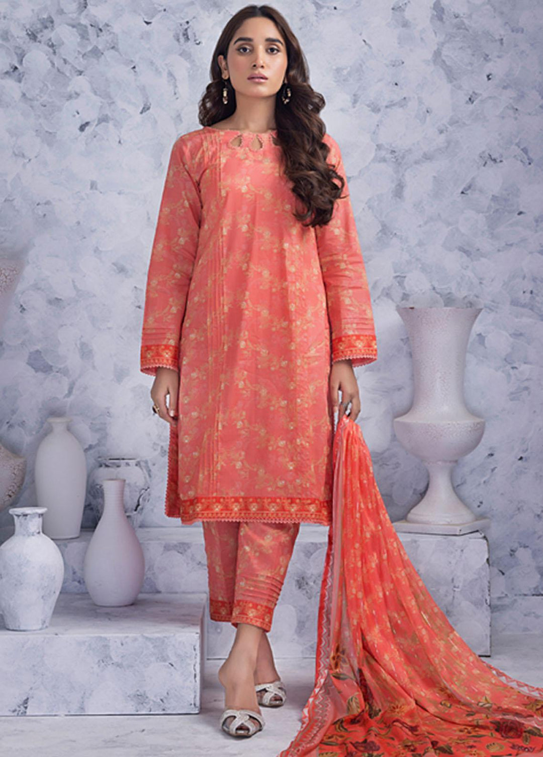 Salina By Regalia Textiles Printed Lawn Suits Unstitched 3 Piece RGT23SSZ D-09 - Summer Collection