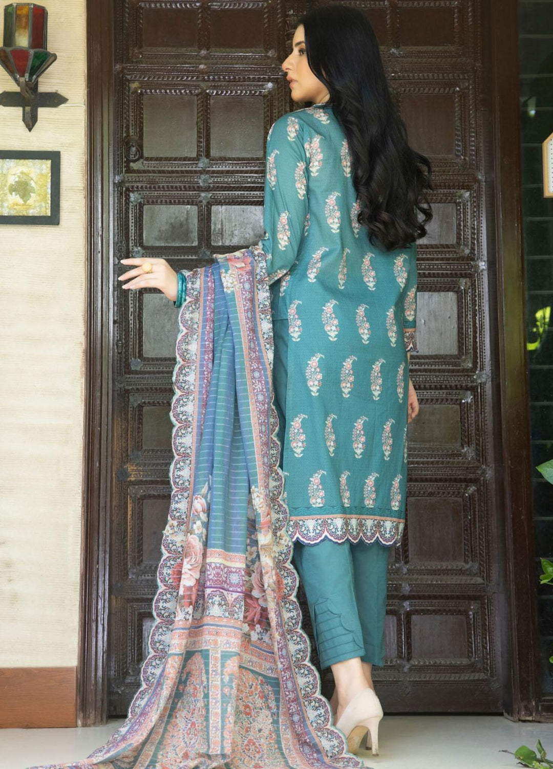 Salina By Regalia Textiles Printed Lawn Suits Unstitched 3 Piece RGT23SSZ-V8 D-01 - Summer Collection