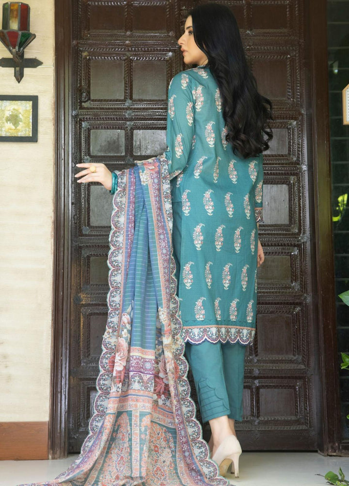 Salina By Regalia Textiles Printed Lawn Suits Unstitched 3 Piece RGT23SSZ-V8 D-01 - Summer Collection