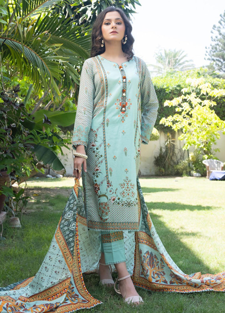 Salina By Regalia Textiles Printed Lawn Suits Unstitched 3 Piece RGT23SSZ-V8 D-02 - Summer Collection