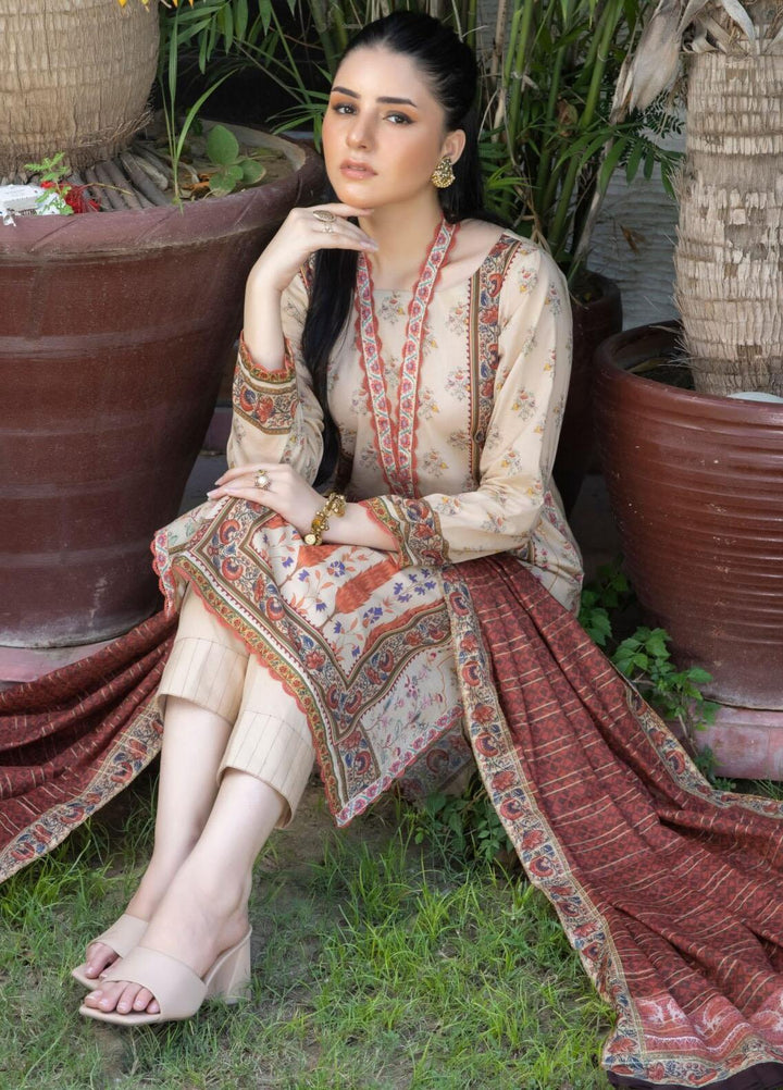 Salina By Regalia Textiles Printed Lawn Suits Unstitched 3 Piece RGT23SSZ-V8 D-03 - Summer Collection