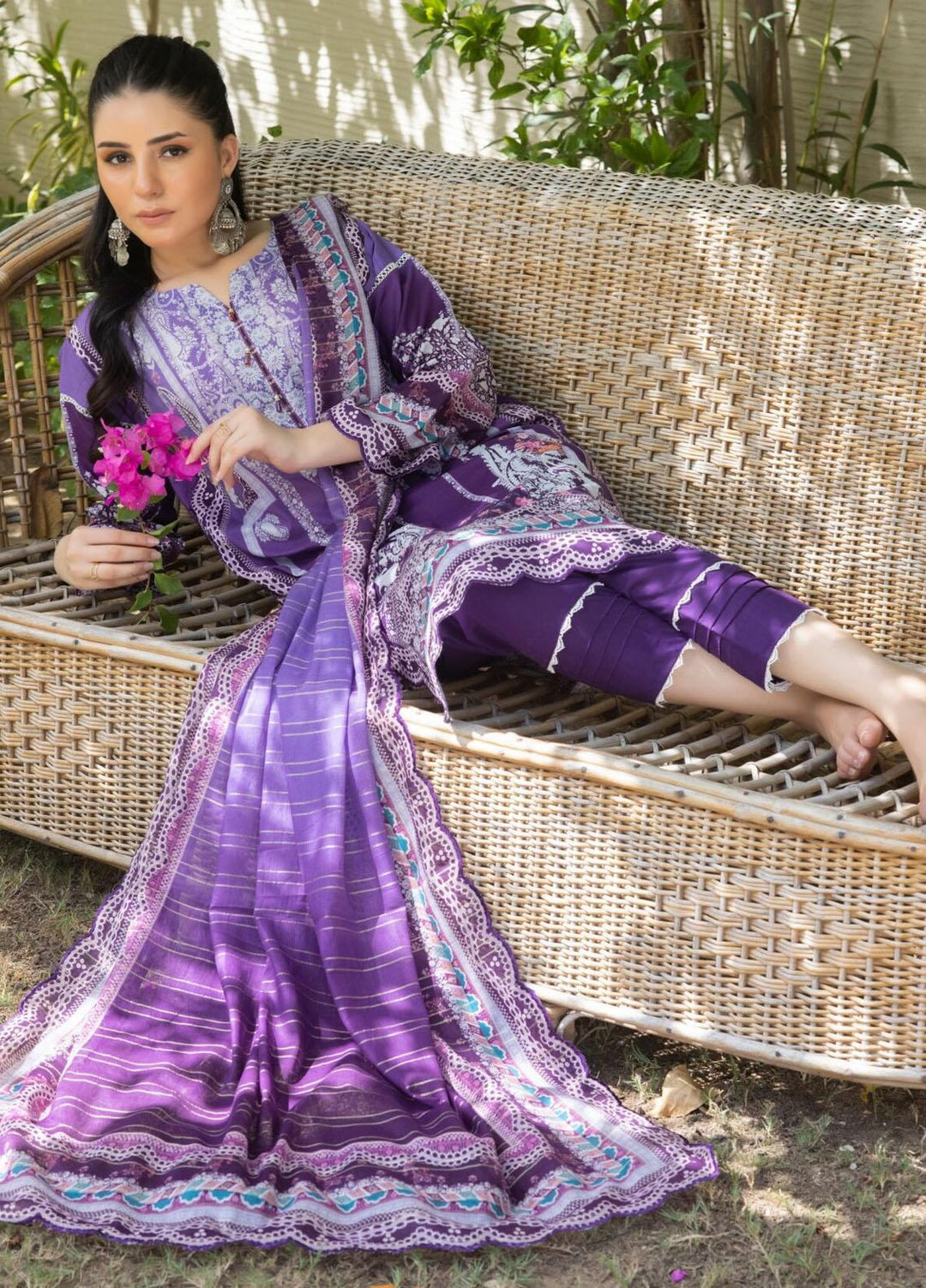 Salina By Regalia Textiles Printed Lawn Suits Unstitched 3 Piece RGT23SSZ-V8 D-06 - Summer Collection