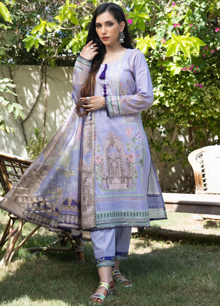 Salina By Regalia Textiles Printed Lawn Suits Unstitched 3 Piece RGT23SSZ-V8 D-07 - Summer Collection