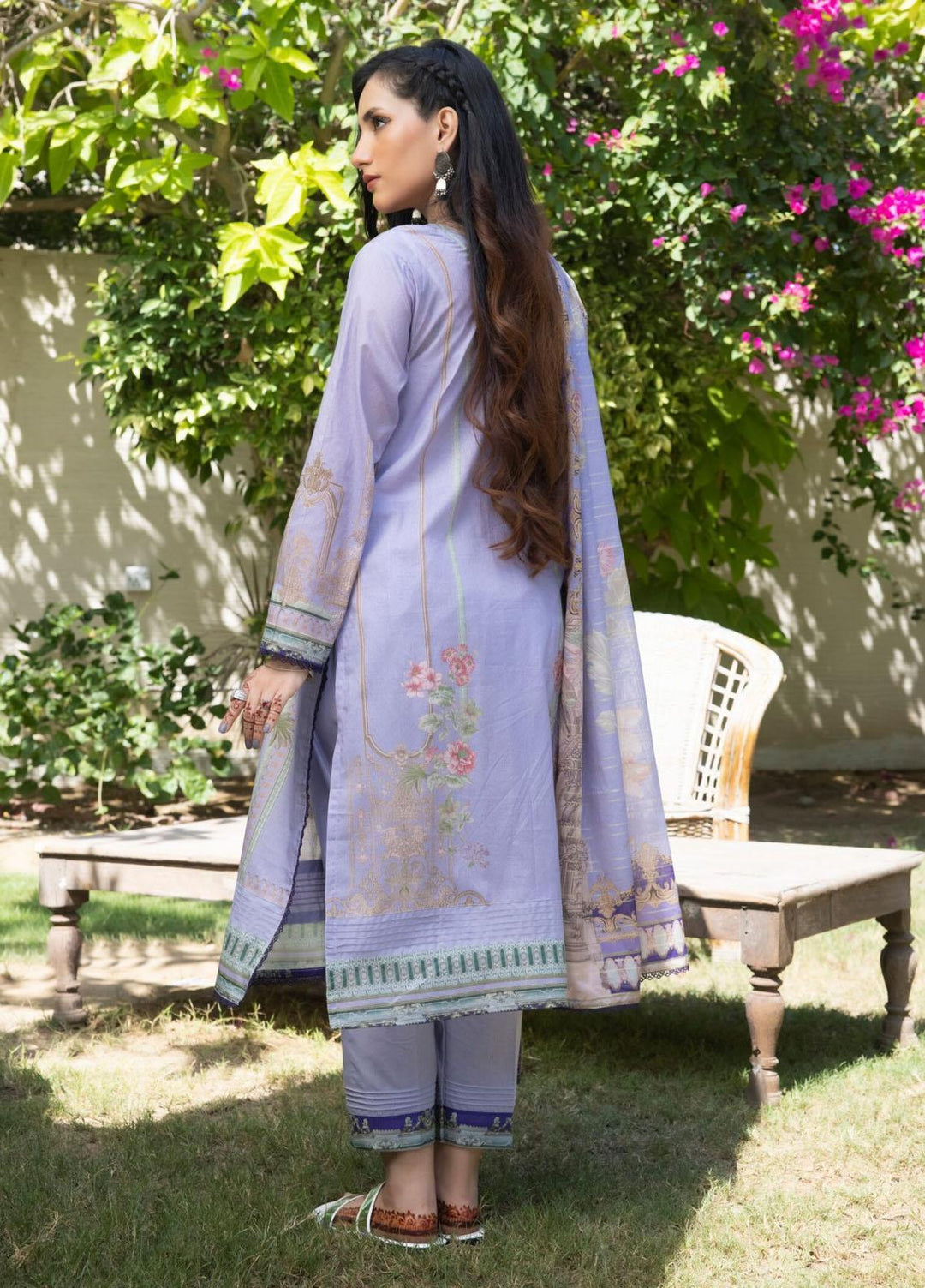 Salina By Regalia Textiles Printed Lawn Suits Unstitched 3 Piece RGT23SSZ-V8 D-07 - Summer Collection