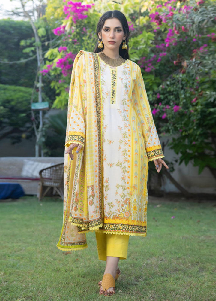 Salina By Regalia Textiles Printed Lawn Suits Unstitched 3 Piece RGT23SSZ-V8 D-08 - Summer Collection