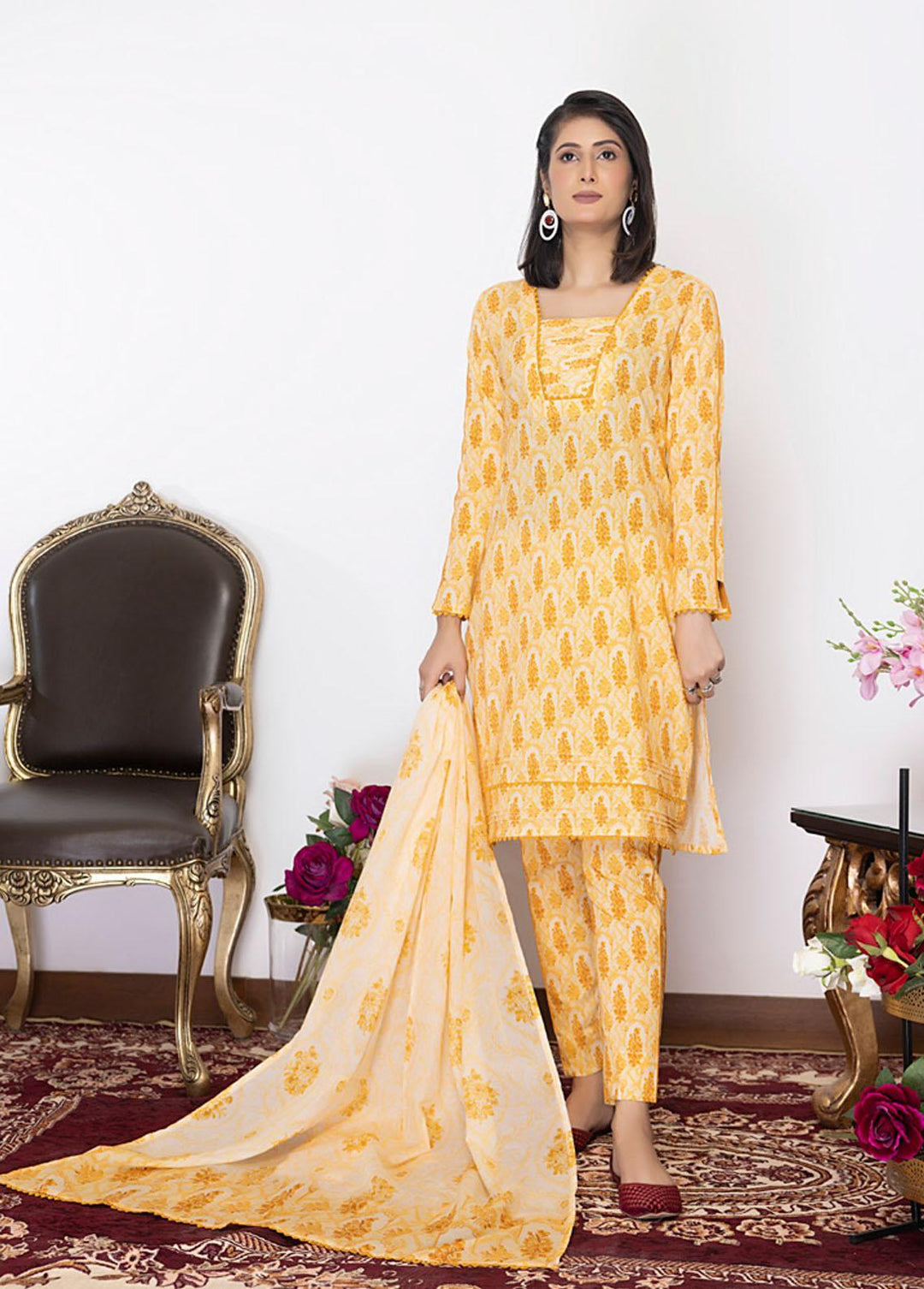 Salina By Regalia Textiles Printed  Suits Unstitched 3 Piece RGT23S SSE23-14 - Winter Collection