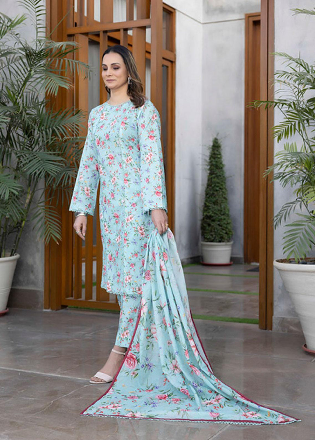 Salina By Regalia Textiles Printed  Suits Unstitched 3 Piece RGT23S SSE23-8 - Winter Collection