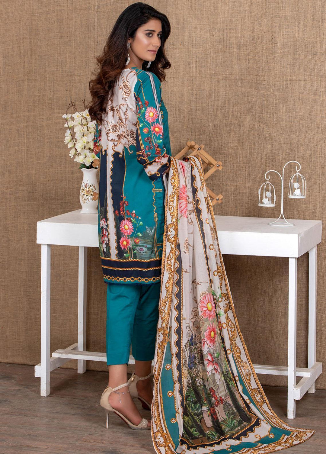 Salina by Regalia Textiles Printed Lawn Suits Unstitched 3 Piece RG21S-8 D-01 - Summer Collection