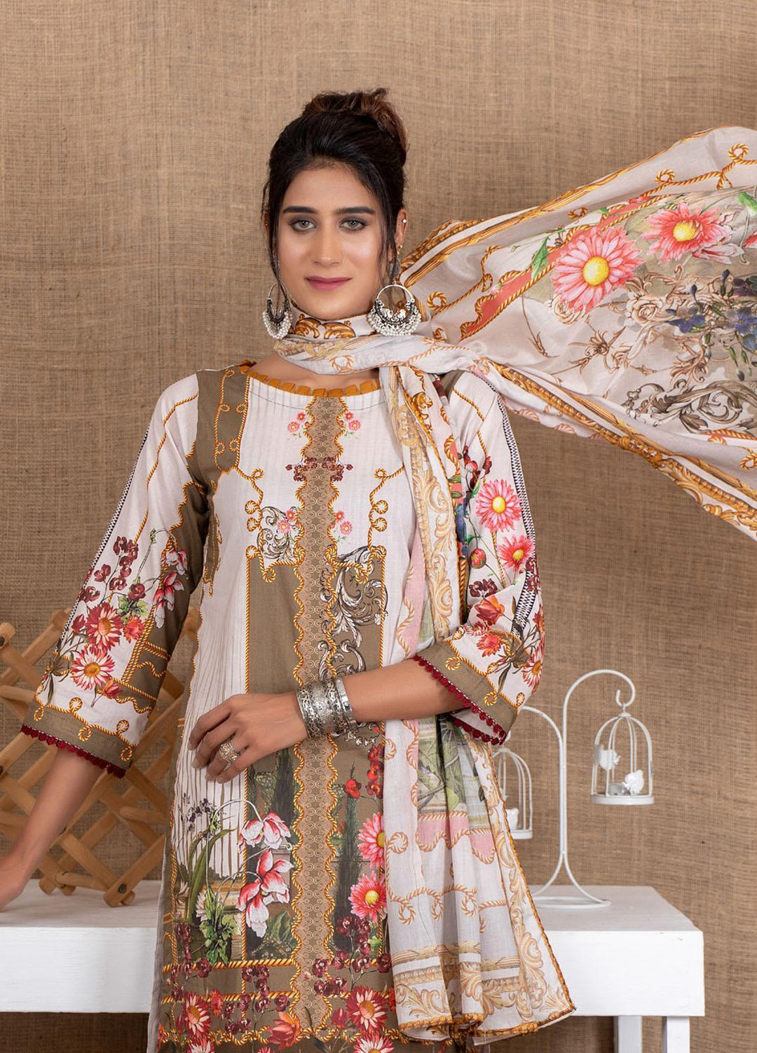 Salina by Regalia Textiles Printed Lawn Suits Unstitched 3 Piece RG21S-8 D-02 - Summer Collection