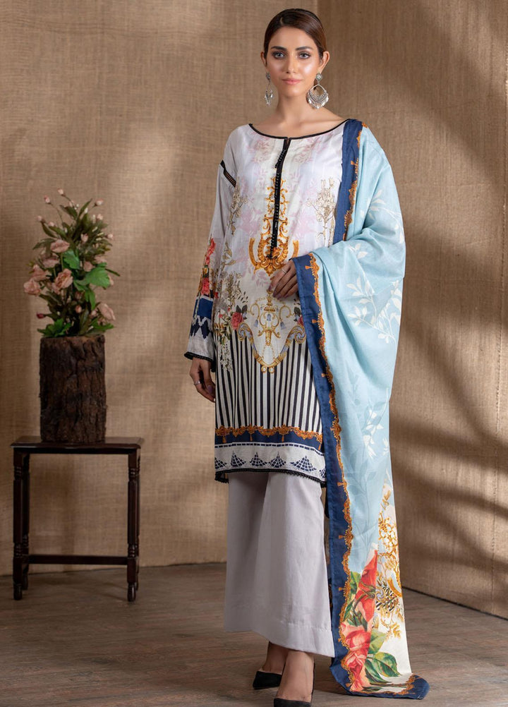 Salina by Regalia Textiles Printed Lawn Suits Unstitched 3 Piece RG21S-8 D-05 - Summer Collection