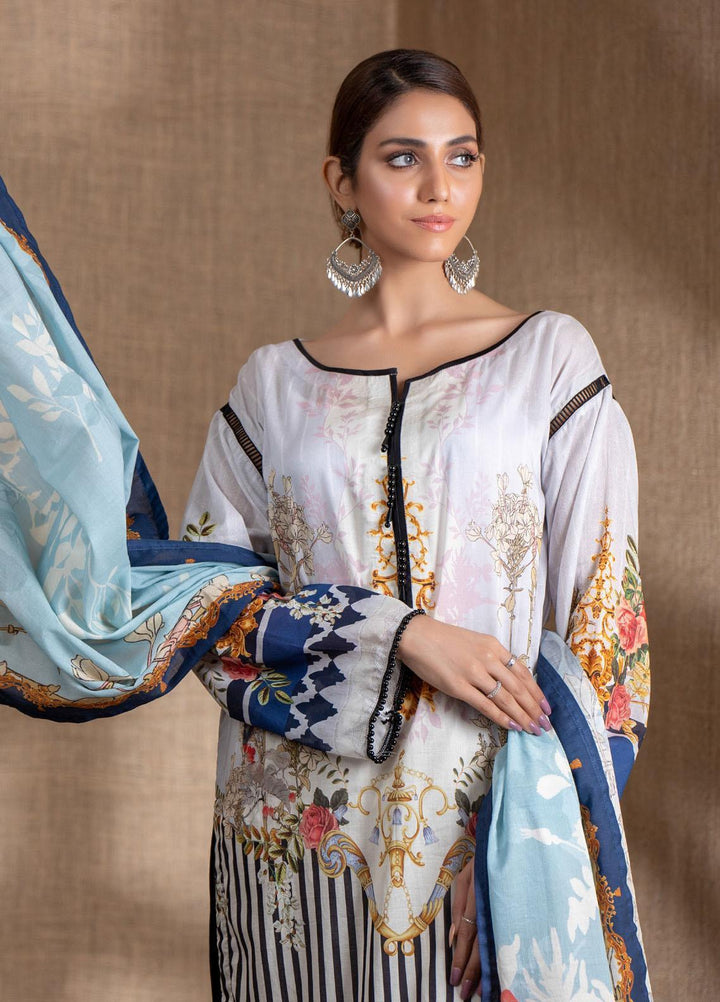 Salina by Regalia Textiles Printed Lawn Suits Unstitched 3 Piece RG21S-8 D-05 - Summer Collection
