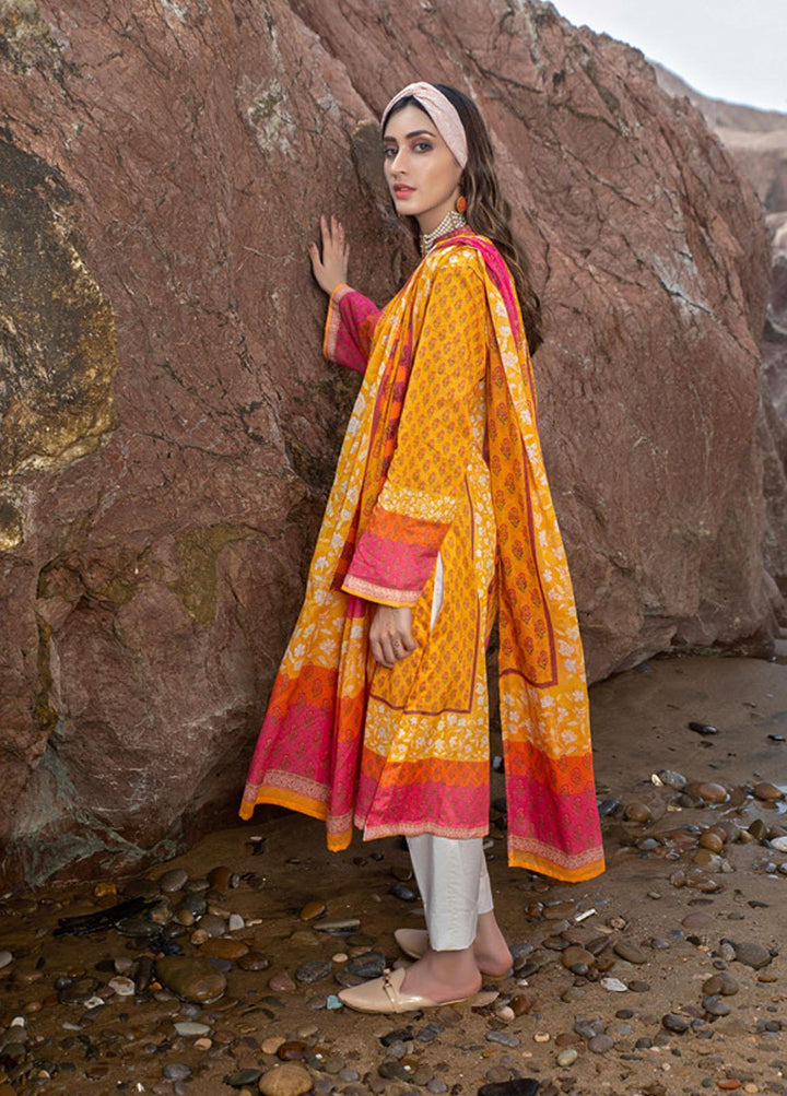 Salina By Regalia Textiles Printed Lawn Suits Unstitched 3 Piece RGT22-S7 01 - Summer Collection