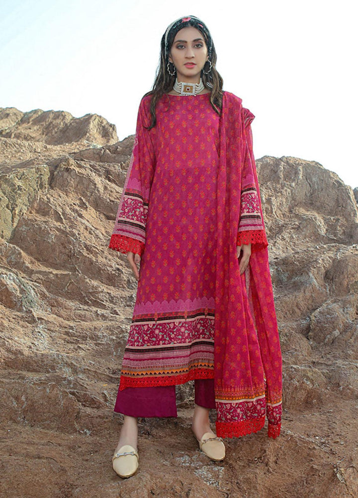 Salina By Regalia Textiles Printed Lawn Suits Unstitched 3 Piece RGT22-S7 02 - Summer Collection