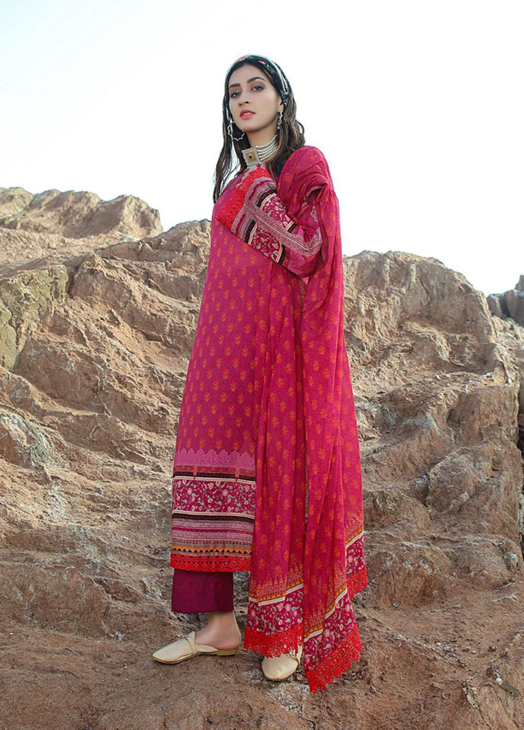 Salina By Regalia Textiles Printed Lawn Suits Unstitched 3 Piece RGT22-S7 02 - Summer Collection