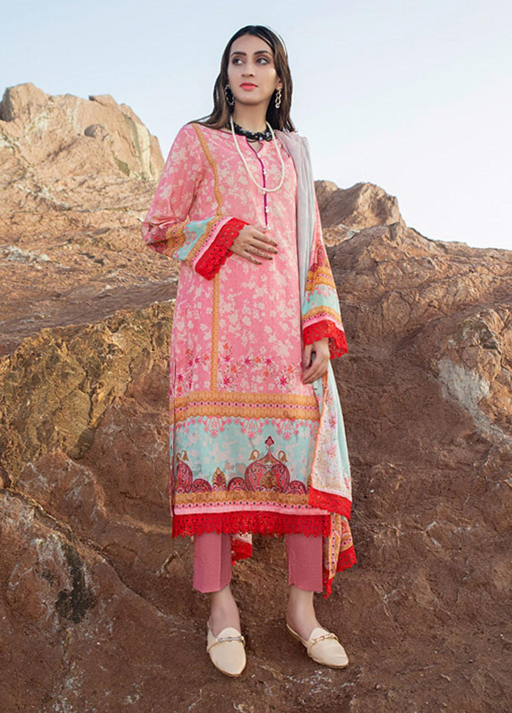 Salina By Regalia Textiles Printed Lawn Suits Unstitched 3 Piece RGT22-S7 04 - Summer Collection