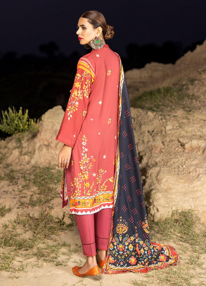 Salina by Regalia Textiles Printed Linen Suits Unstitched 3 Piece RGT22SP D10 - Winter Collection