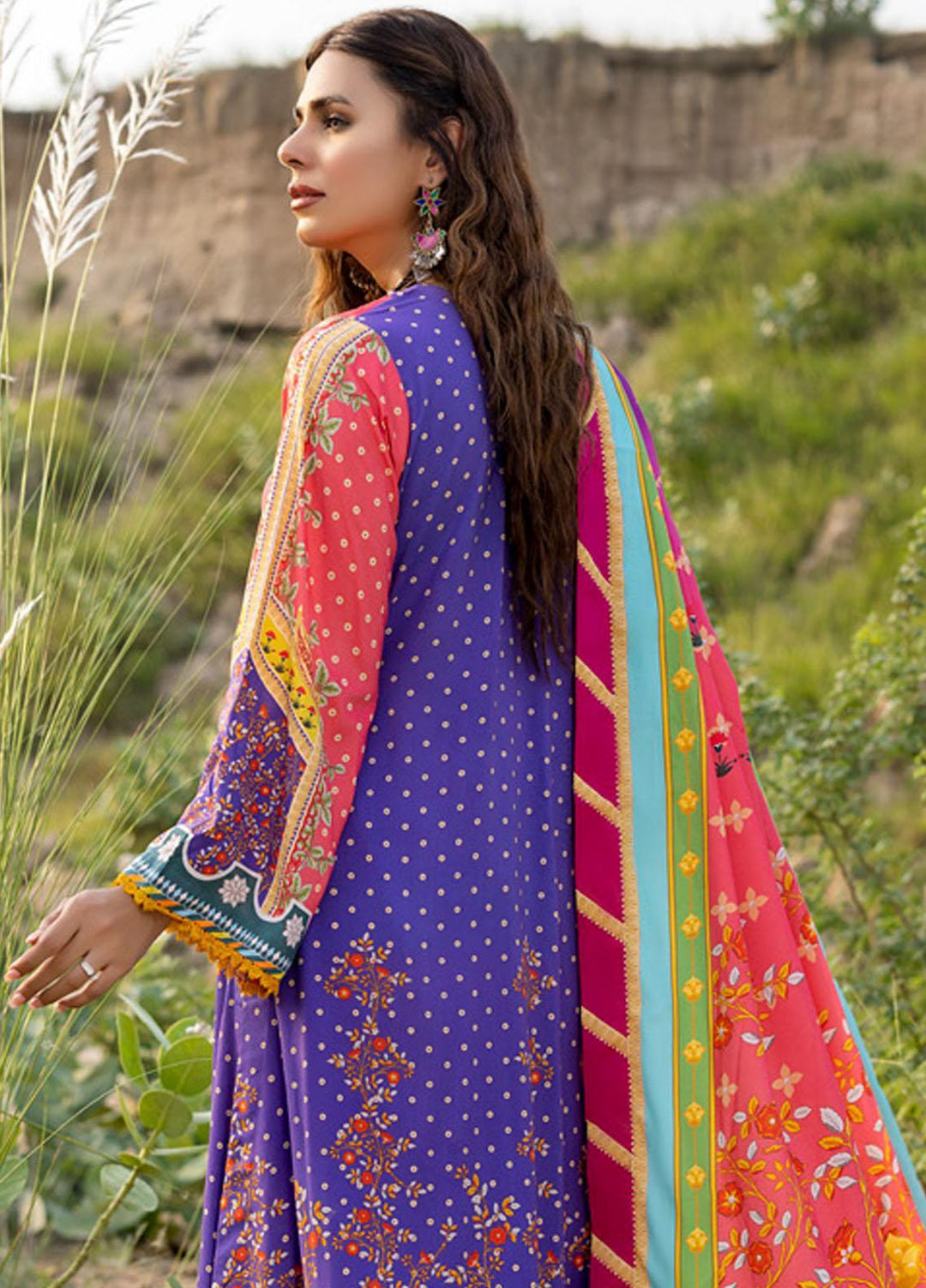 Salina by Regalia Textiles Printed Linen Suits Unstitched 3 Piece RGT22SP D2 - Winter Collection