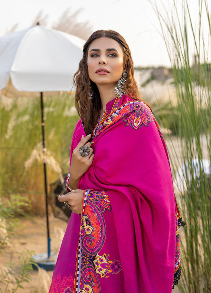 Salina by Regalia Textiles Printed Linen Suits Unstitched 3 Piece RGT22SP D4 - Winter Collection