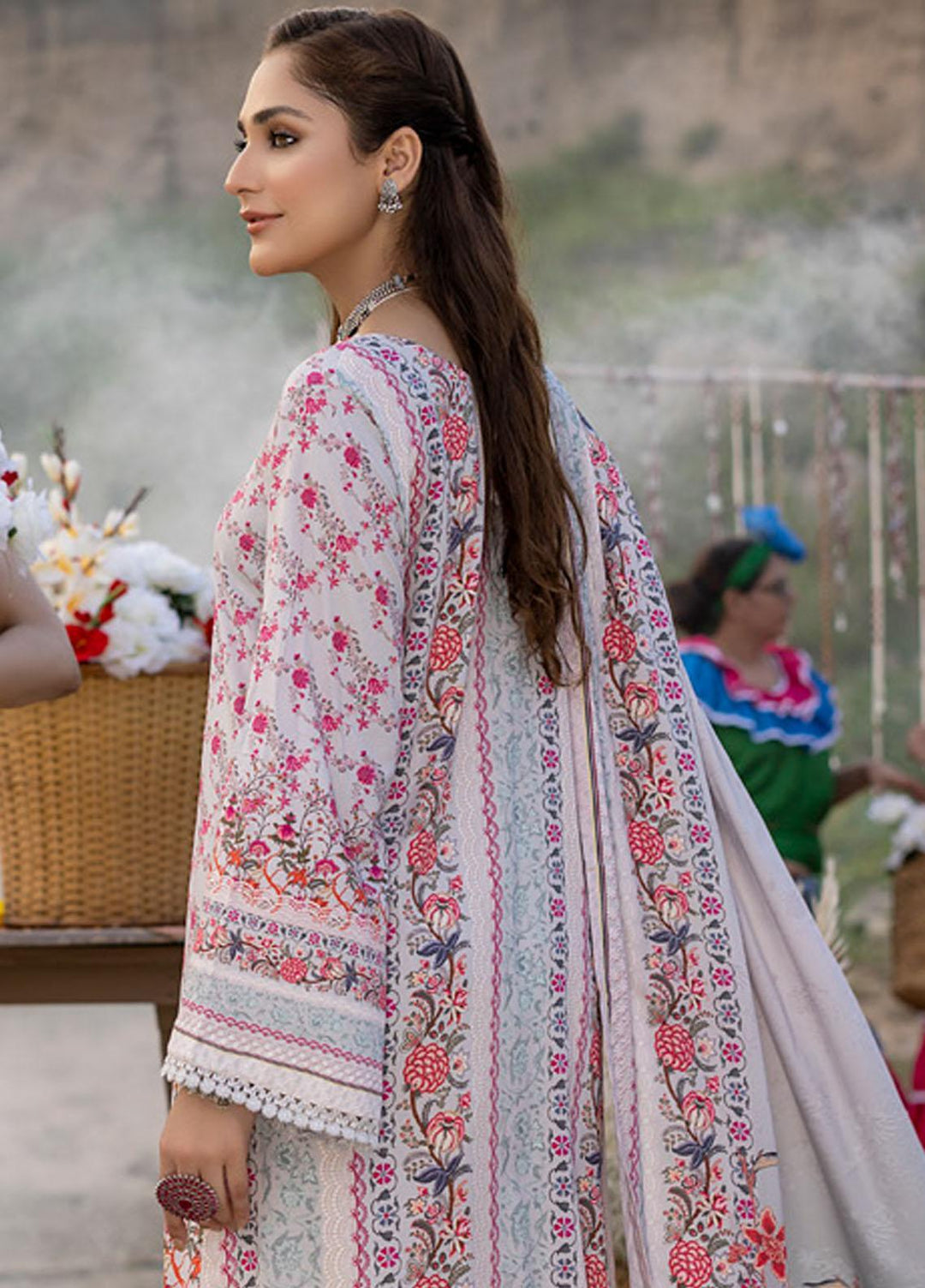 Salina by Regalia Textiles Printed Linen Suits Unstitched 3 Piece RGT22SP D6 - Winter Collection