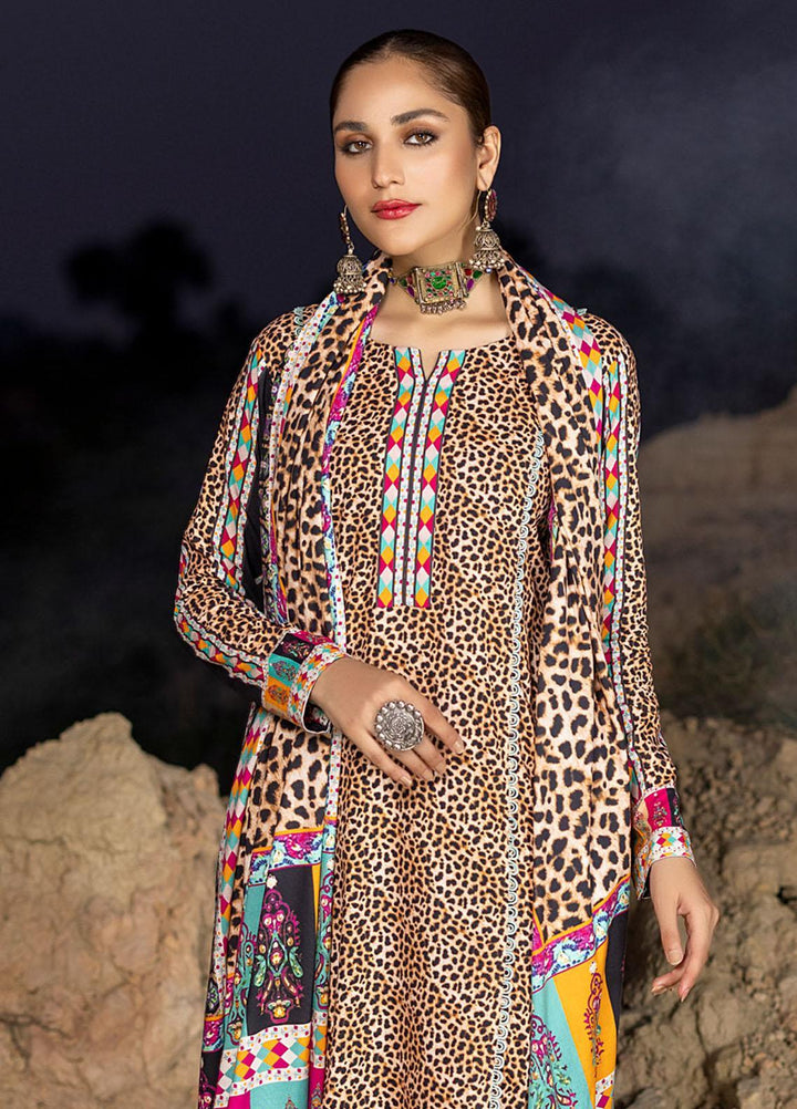 Salina by Regalia Textiles Printed Linen Suits Unstitched 3 Piece RGT22SP D9 - Winter Collection