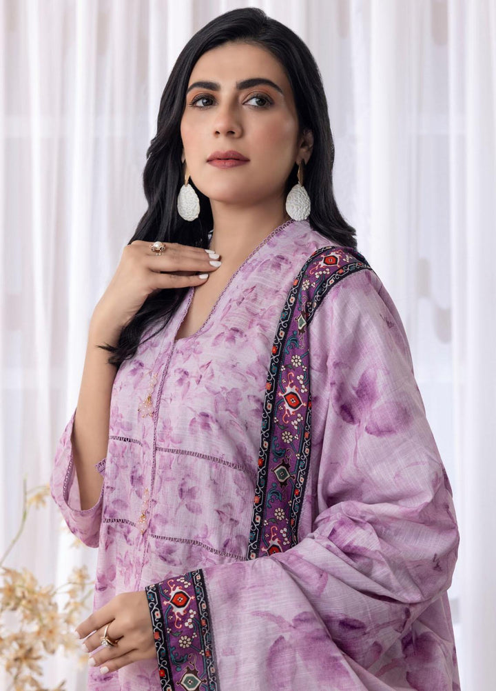 Salina Separates By Regalia Textiles Printed Khaddar Suits Unstitched 3 Piece RGT23SSK D-02 - Winter Collection