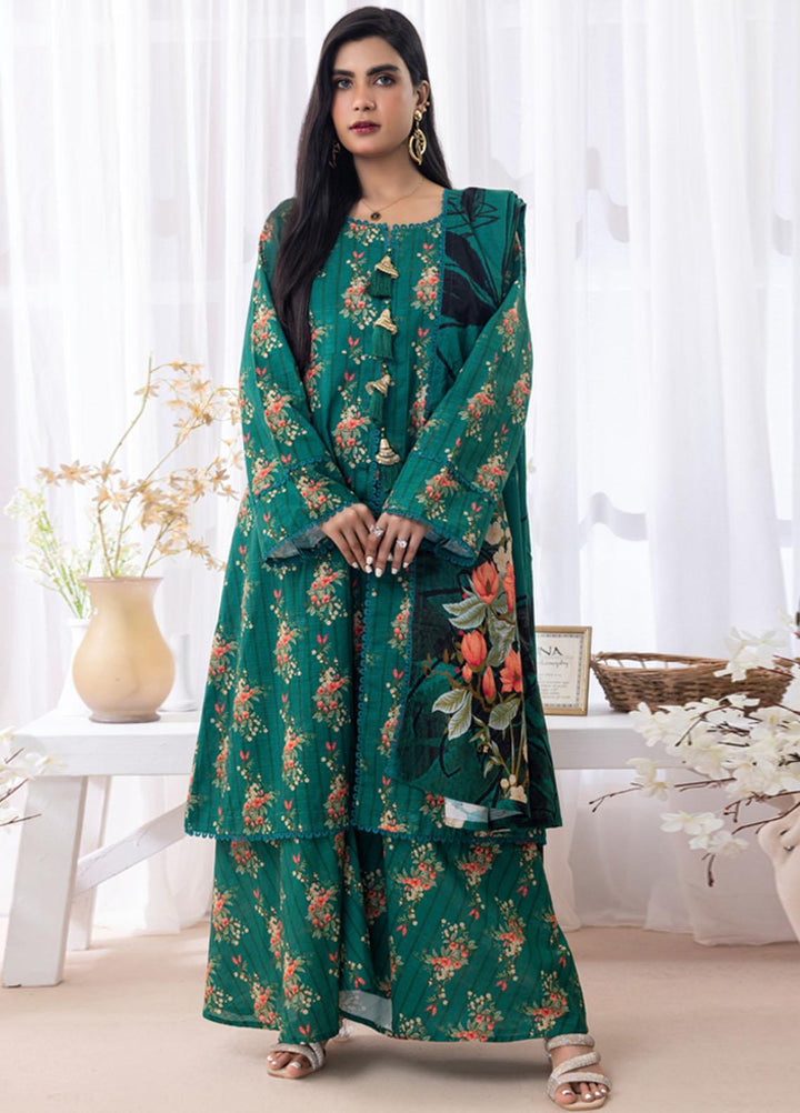 Salina Separates By Regalia Textiles Printed Khaddar Suits Unstitched 3 Piece RGT23SSK D-03 - Winter Collection