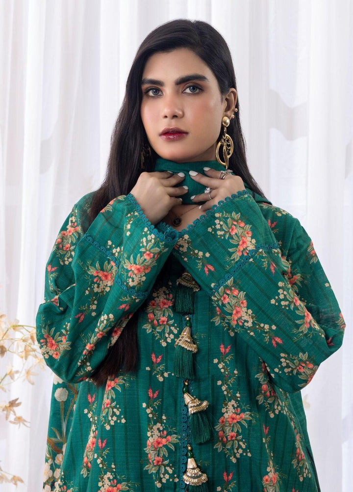 Salina Separates By Regalia Textiles Printed Khaddar Suits Unstitched 3 Piece RGT23SSK D-03 - Winter Collection