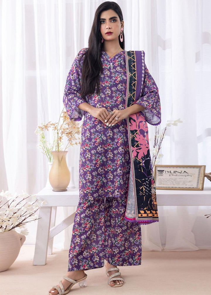 Salina Separates By Regalia Textiles Printed Khaddar Suits Unstitched 3 Piece RGT23SSK D-04 - Winter Collection